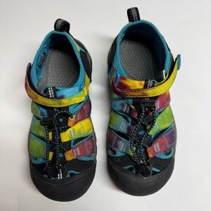 Keen Newport H2 Sandals - Colorful Kids Sandals - rainbow- multicolored